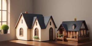 Miniature Christian Halfway House