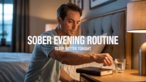 How to Build a Sober Evening Routine for Better Sleep