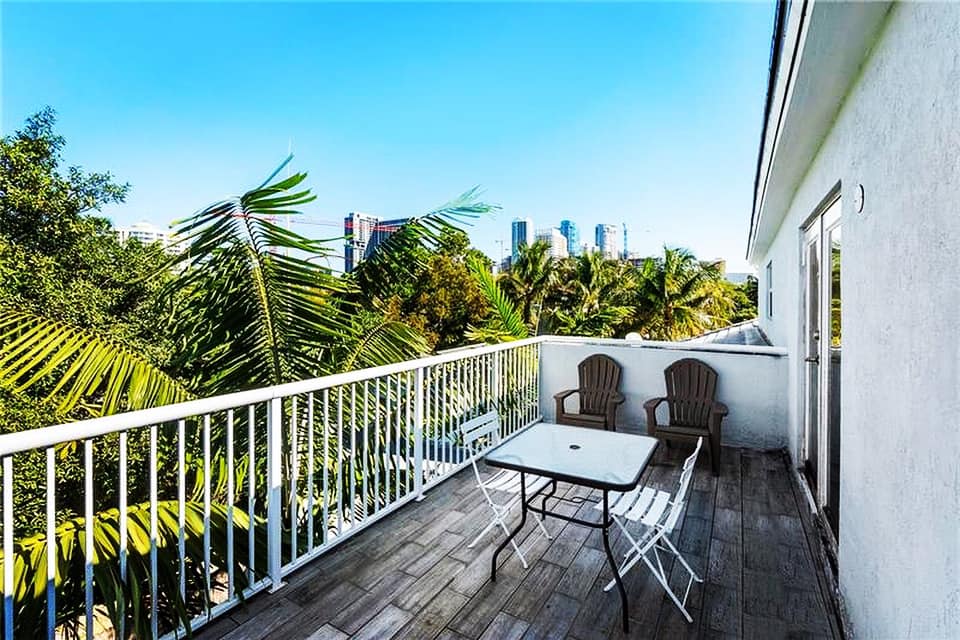 Balcony With Relaxing Seating Area
