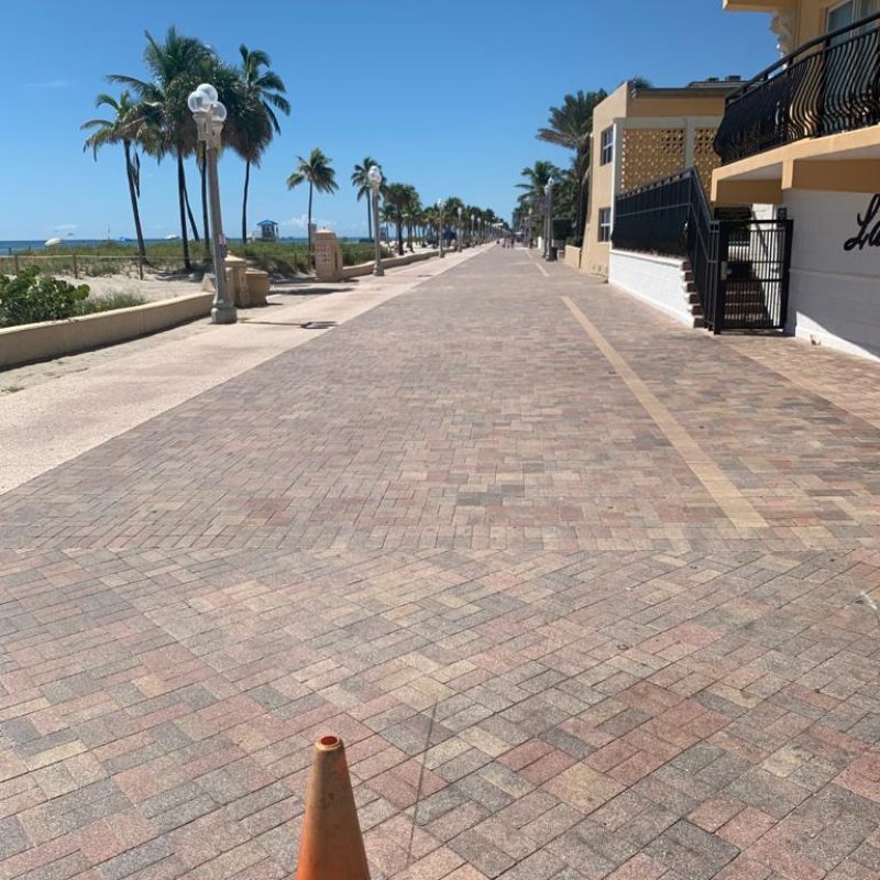 Walkway Leading to a Sober House